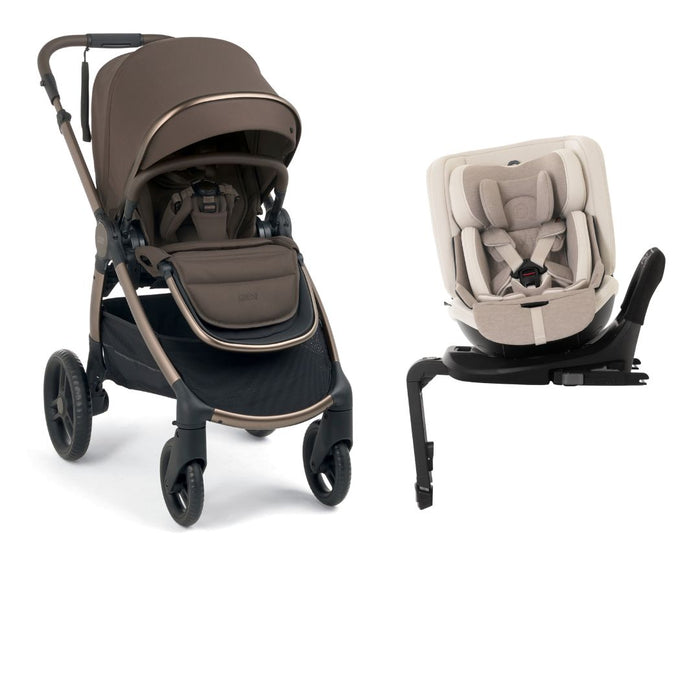 Mamas & Papas Ocarro2 Stroller + Motion 2 Car Seat Bundles (Crema & Eclipse)