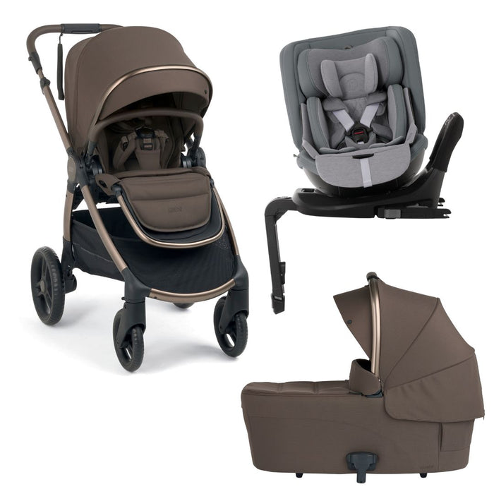 Mamas & Papas Ocarro2 Stroller + Motion 2 Car Seat Bundles (Crema & Eclipse)