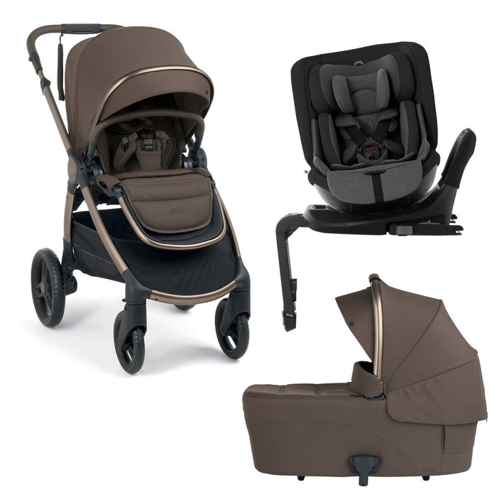 Mamas & Papas Ocarro2 Stroller + Motion 2 Car Seat Bundles (Crema & Eclipse)