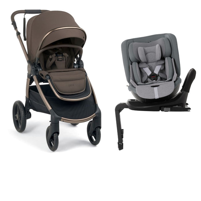 Mamas & Papas Ocarro2 Stroller + Motion 2 Car Seat Bundles (Crema & Eclipse)