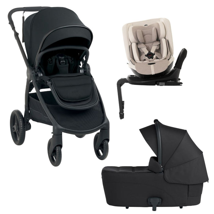 Mamas & Papas Ocarro2 Stroller + Motion 2 Car Seat Bundles (Crema & Eclipse)