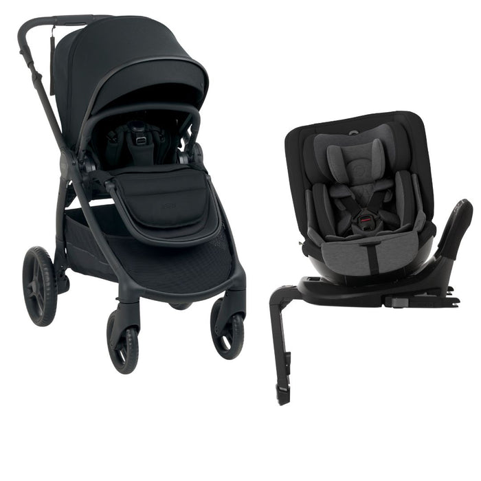 Mamas & Papas Ocarro2 Stroller + Motion 2 Car Seat Bundles (Crema & Eclipse)