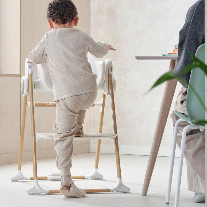 Mamas and Papas Eno Highchair & Eno Highchair Cushion Bundle - Cashmere