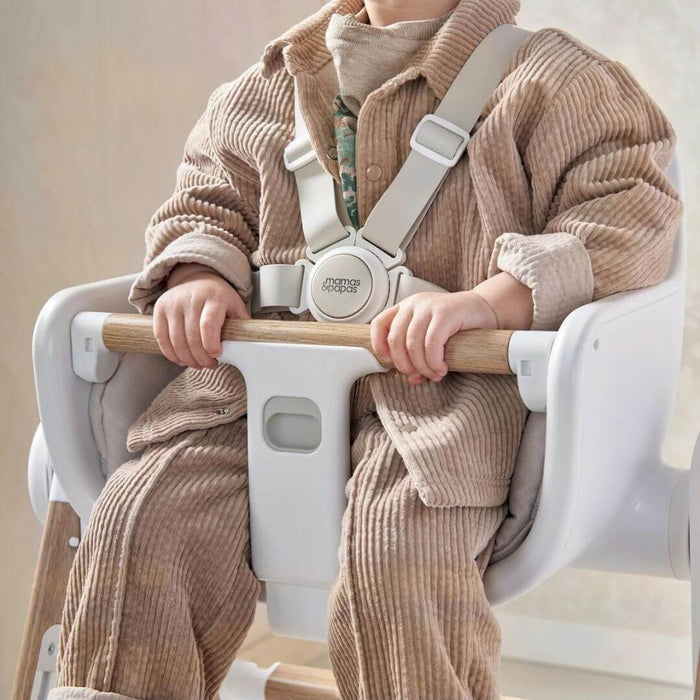 Mamas and Papas Eno Highchair & Eno Highchair Cushion Bundle - Cashmere
