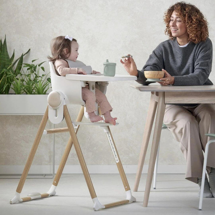 Mamas and Papas Eno Highchair & Eno Highchair Cushion Bundle - Cashmere