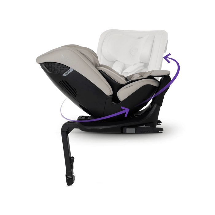 Silver Cross Motion 3 All Size 360 Car Seat - Natural Taupe *COMING Late June*