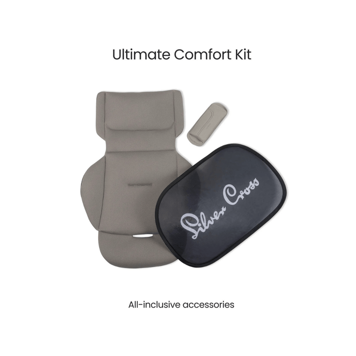 Silver Cross Motion 3 All Size 360 Car Seat - Natural Taupe *COMING Late June*
