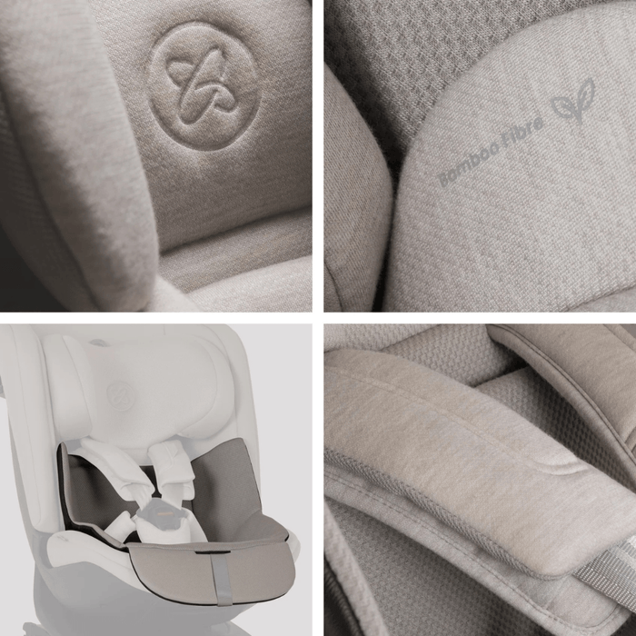 Silver Cross Motion 3 All Size 360 Car Seat - Natural Taupe *COMING Late June*