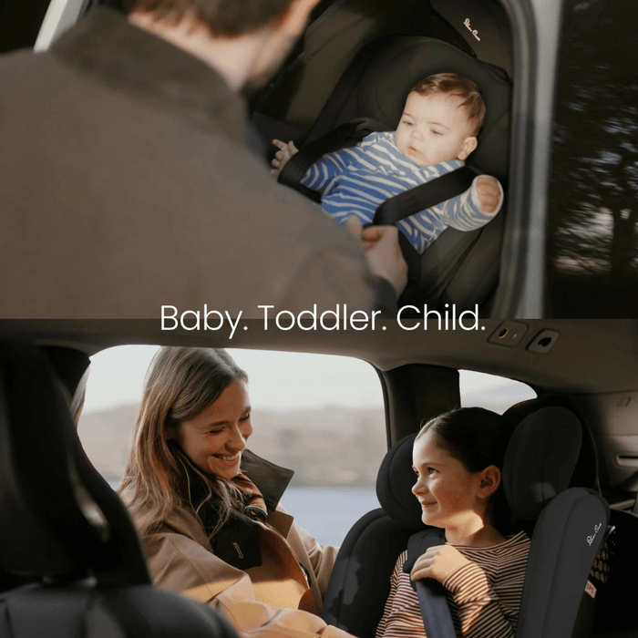 Silver Cross Motion3 All Size 360 Car Seat - Iconic Black *COMING Late June*