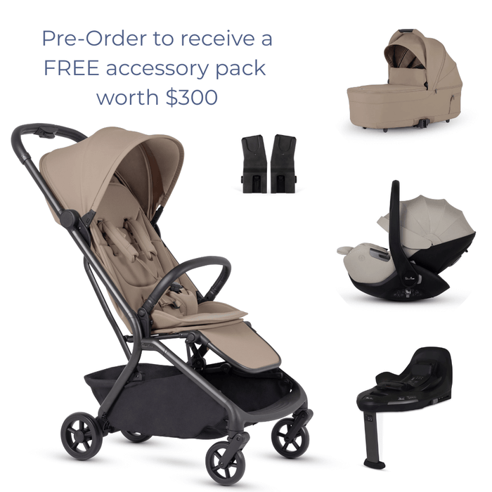 Silver Cross Nia Complete Newborn Bundle - Champagne - PRE-ORDER, DUE MID MARCH