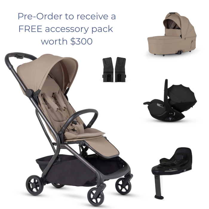 Silver Cross Nia Complete Newborn Bundle - Champagne - PRE-ORDER, DUE MID MARCH