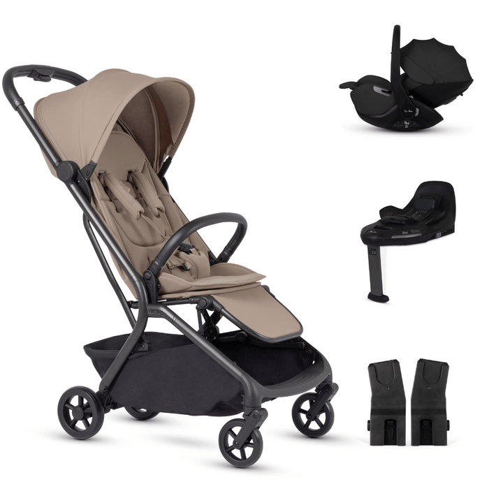 Silver Cross Nia Travel Newborn Bundle - Champagne