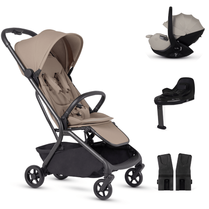 Silver Cross Nia Travel Newborn Bundle - Champagne