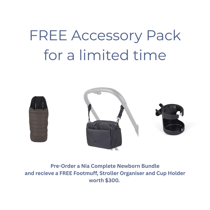 Silver Cross Nia Complete Newborn Bundle - Chocolate - PRE-ORDER