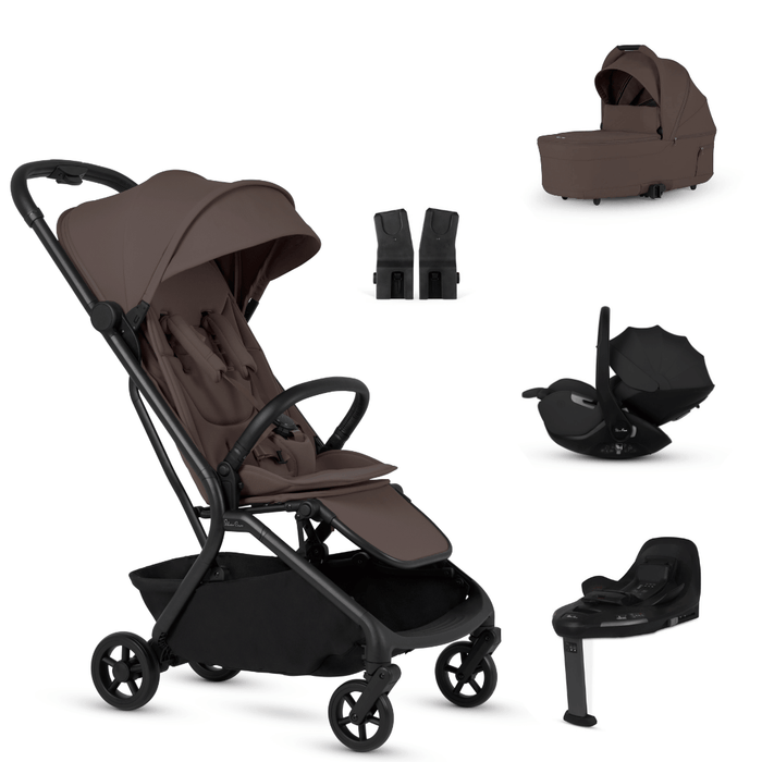 Silver Cross Nia Complete Newborn Bundle - Chocolate