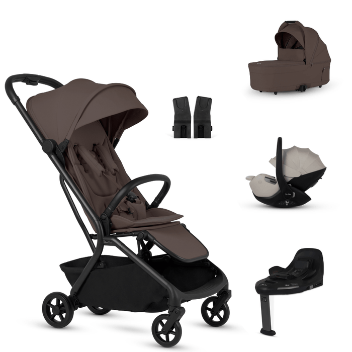 Silver Cross Nia Complete Newborn Bundle - Chocolate