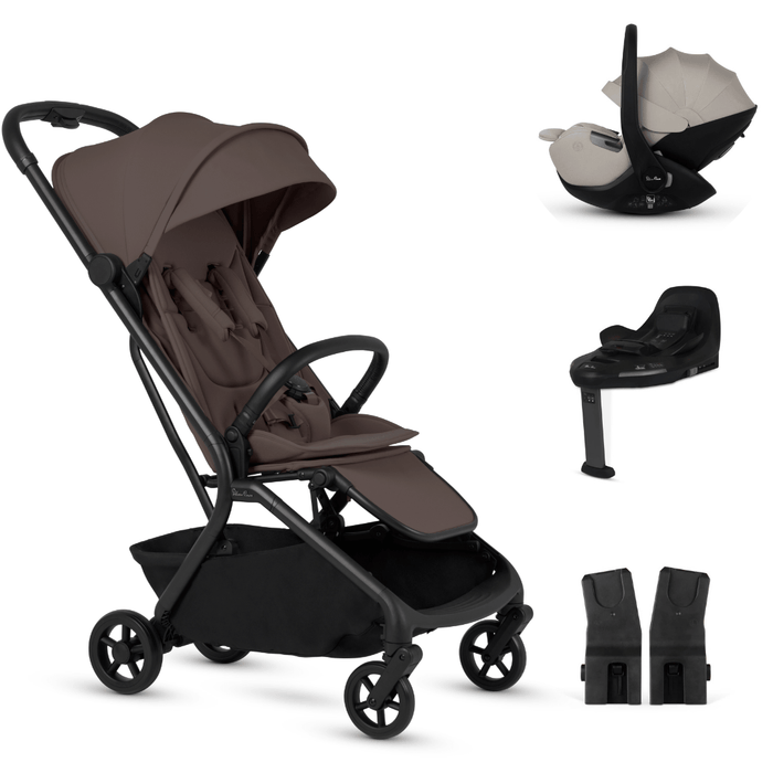 Silver Cross Nia Travel Newborn Bundle - Chocolate