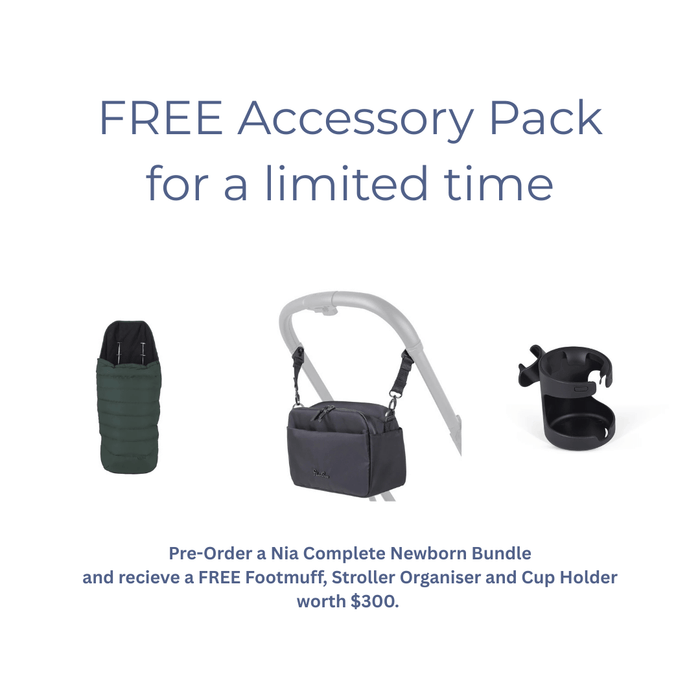 Silver Cross Nia Complete Newborn Bundle - Conifer - PRE-ORDER, DUE MID MARCH