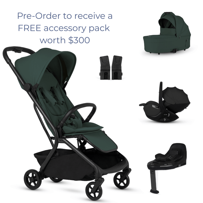 Silver Cross Nia Complete Newborn Bundle - Conifer - PRE-ORDER, DUE MID MARCH