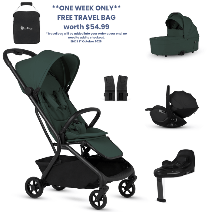 Silver Cross Nia Complete Newborn Bundle - Conifer