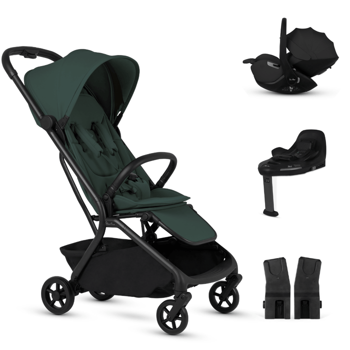 Silver Cross Nia Travel Newborn Bundle - Conifer