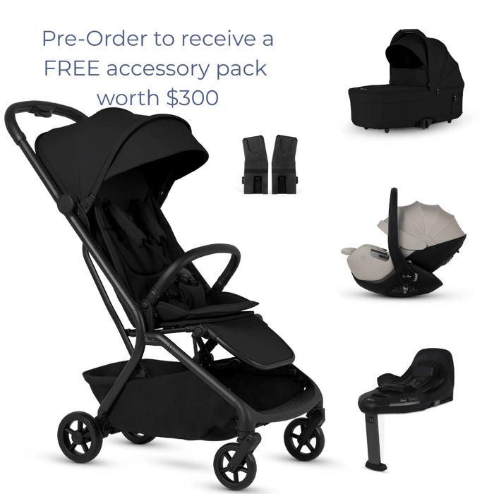 Silver Cross Nia Complete Newborn Bundle - Onyx - PRE-ORDER, DUE MID MARCH