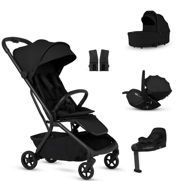 Silver Cross Nia Complete Newborn Bundle - Onyx