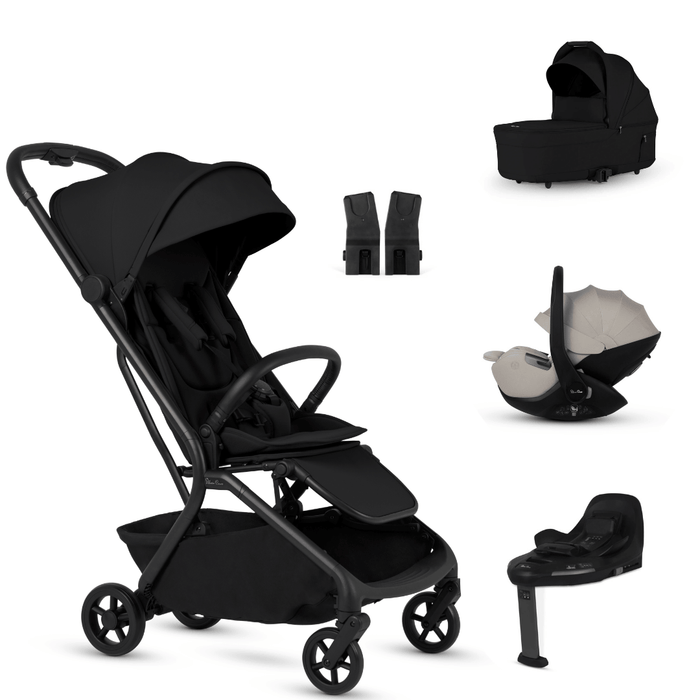 Silver Cross Nia Complete Newborn Bundle - Onyx