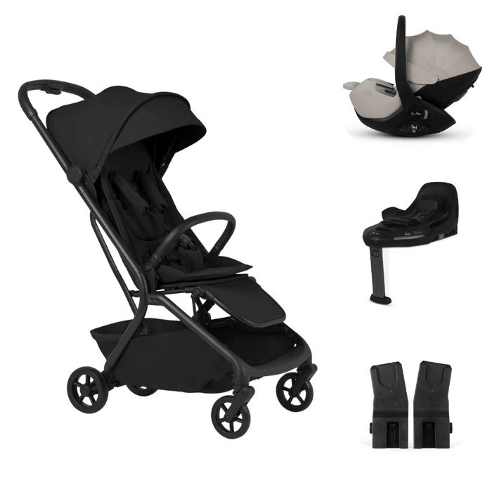 Silver Cross Nia Travel Newborn Bundle - Onyx