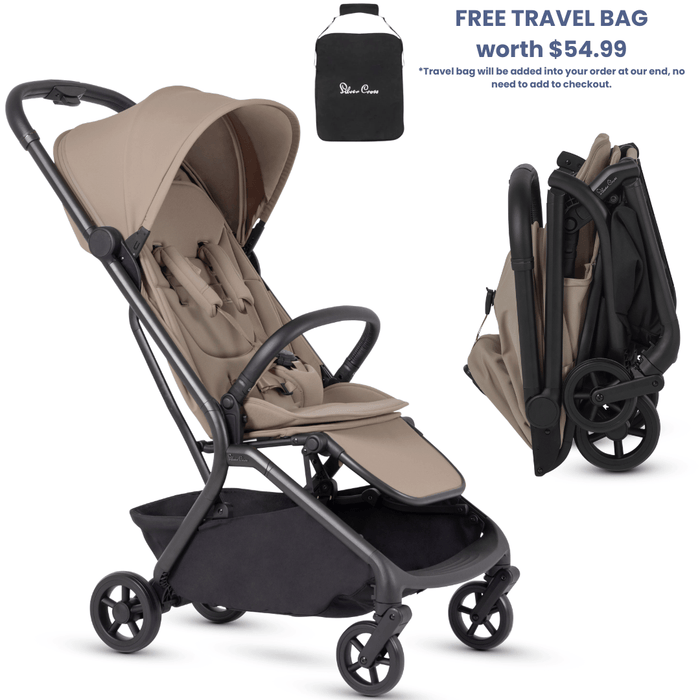 Silver Cross Nia Travel Stroller - Champagne