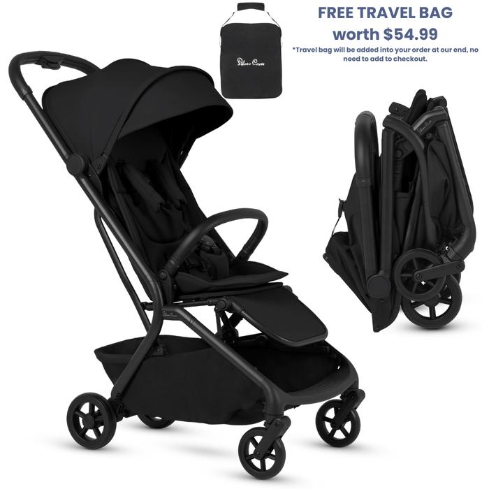 Silver Cross Nia Travel Stroller - Onyx