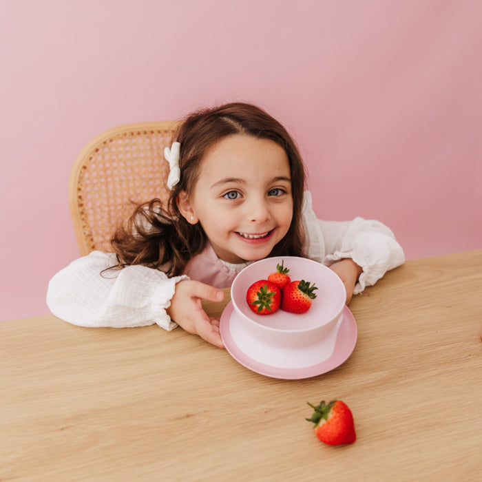Oxo Tot Stick & Stay Kom - Blossom Oxo Tot Stick & Stay Kom - Blossom