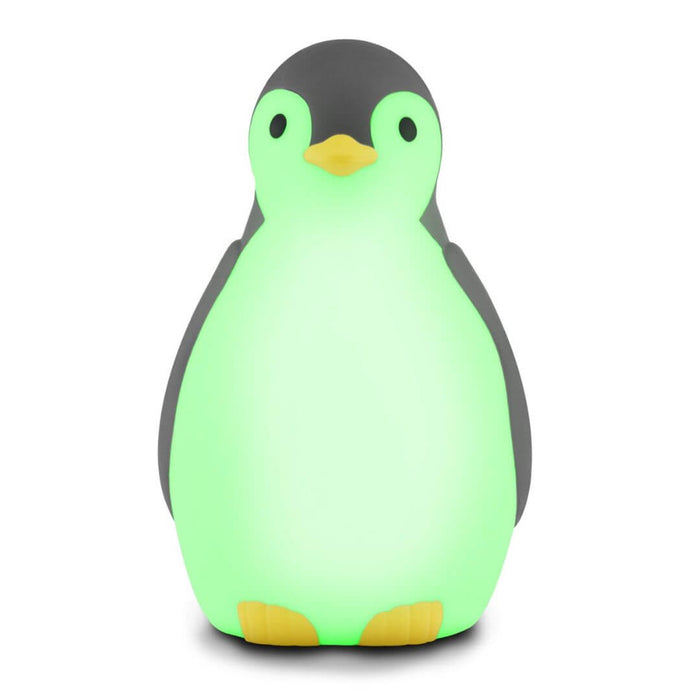 Zazu Pam Penguin Sleep Trainer + Nightlight - Grey