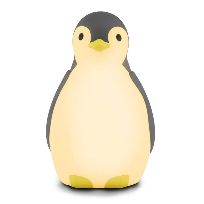 Zazu Pam Penguin Sleep Trainer + Nightlight - Grey