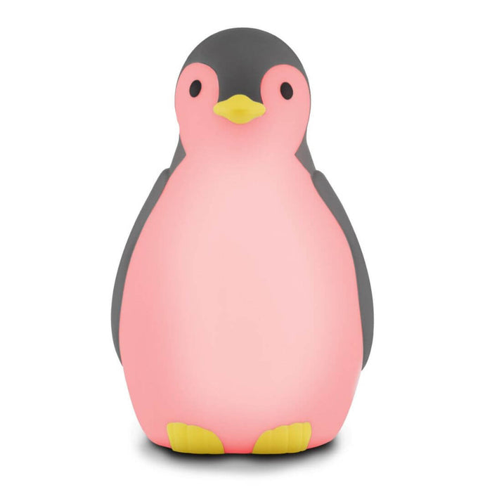 Zazu Pam Penguin Sleep Trainer + Nightlight - Grey