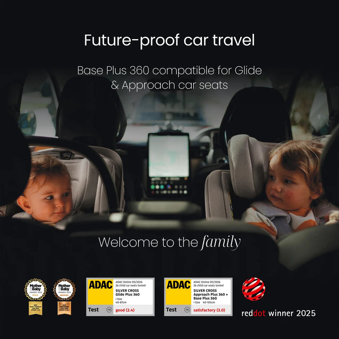 Silver Cross Cove 2 All-Terrain Stroller Ultimate 360 Car Capsule Bundle - Champagne **Delivery is End of October, taking PRE-ORDERS NOW**