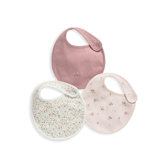 Mamas and Papas Floral  Bibs - 3 Piece Pack