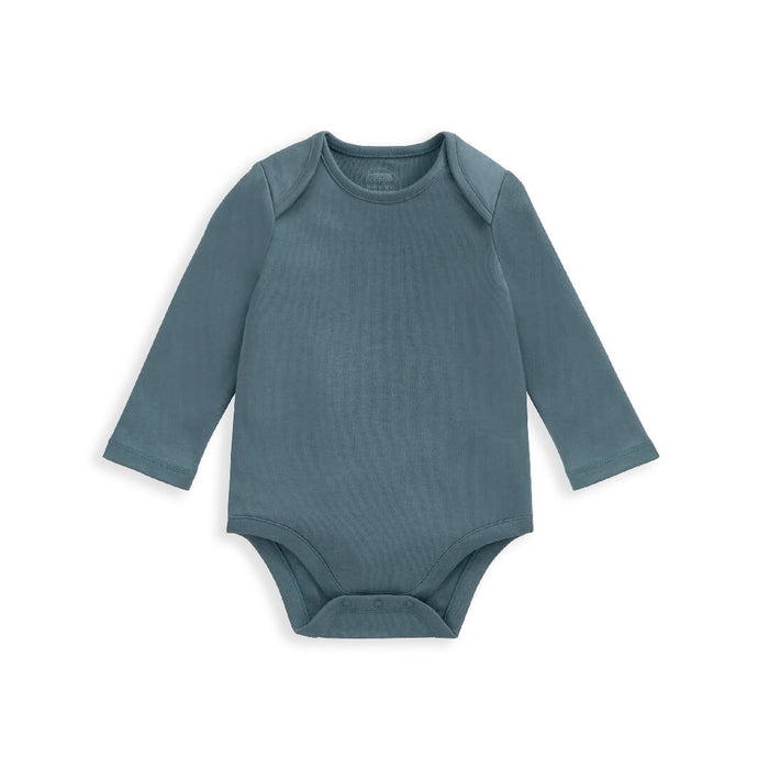 Mamas and Papas Blue Stripe Dungarees & Bodysuit - 2 Piece Set