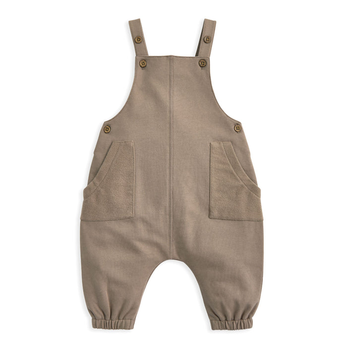 Mamas and Papas Dungarees & Stripe Bodysuit - 2 Piece Set