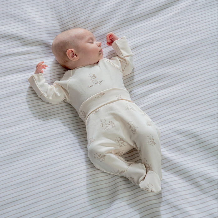 Mamas and Papas Bear Bodysuit & Bear Print Pants - 2 Piece Set