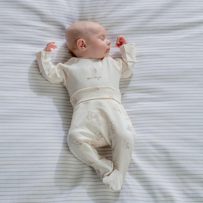 Mamas and Papas Bear Bodysuit & Bear Print Pants - 2 Piece Set