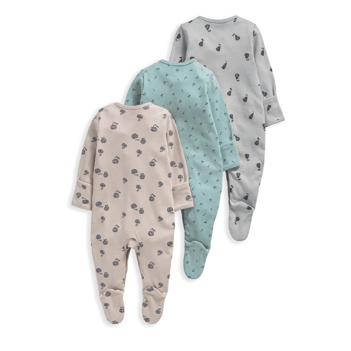 Mamas and Papas Orchard Onesies - 3 Pack - NEWBORN SIZE