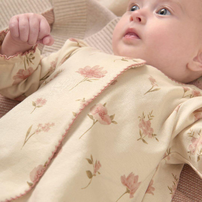 Mamas and Papas Watercolour Floral Onesie