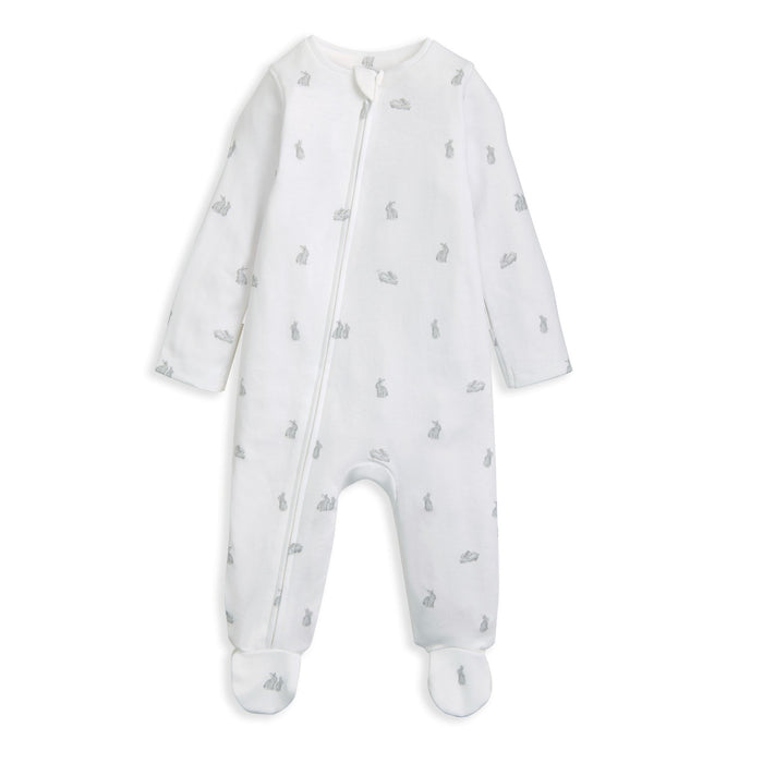 Mamas and Papas Bunny Onesie with Zip