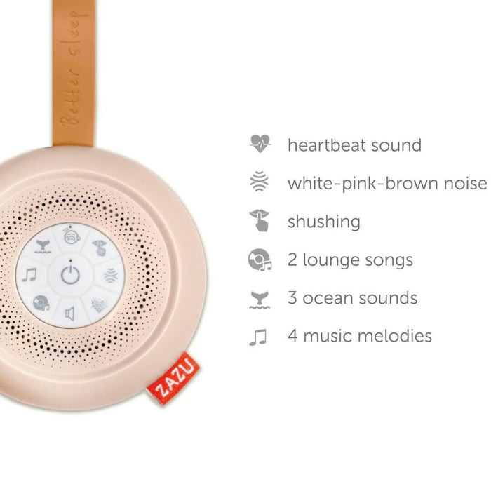 Zazu Suzy Deluxe White Noise Machine - 14 different sounds