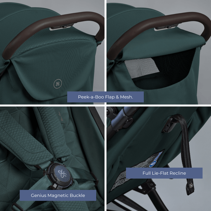 Silver Cross Clic Travel Stroller - Conifer
