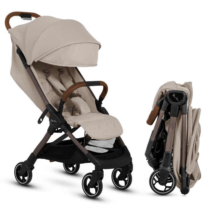 Silver Cross Clic Travel Stroller - Latte