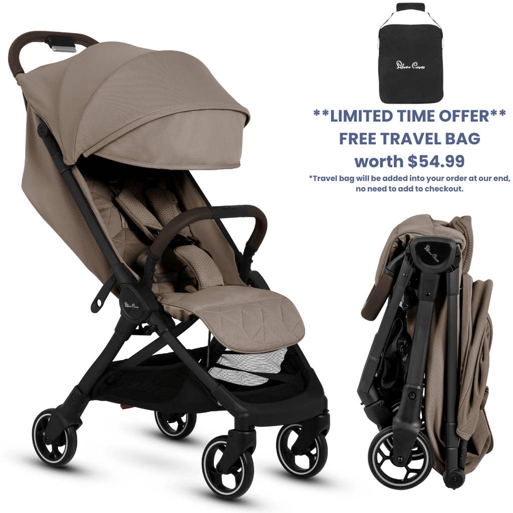 Silver Cross Clic Travel Stroller - Cobble | Lightweight — The