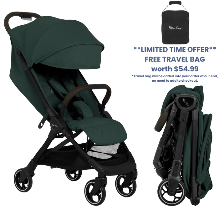 Silver Cross Clic 2 Travel Stroller - Conifer
