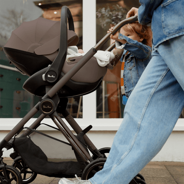 Silver Cross Glide Plus 360 Infant Capsule Car Seat - Timeless Cocoa